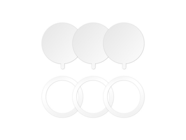 [아이폰 자석링] 추천합니다 제이엔 맥세이프 호환 자석스티커 3개+보호필름 3개