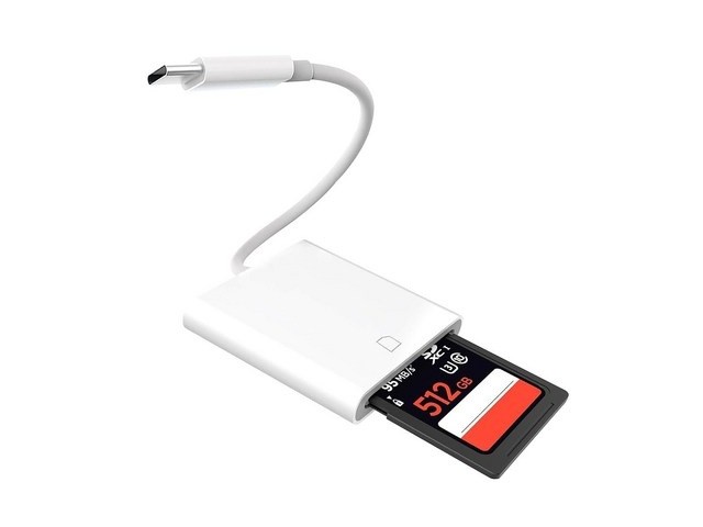 [sd카드 리더기 아이폰15] 착용하면 멋진 USB C SD 카드 리더기