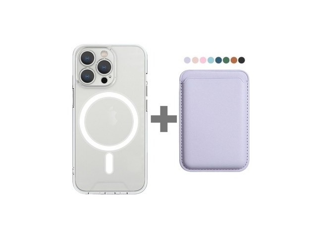 [아라리 아이폰13프로] 인기 폭발 SUMMIT  맥세이프 케이스 아이폰 호환 카드 케이스 세트