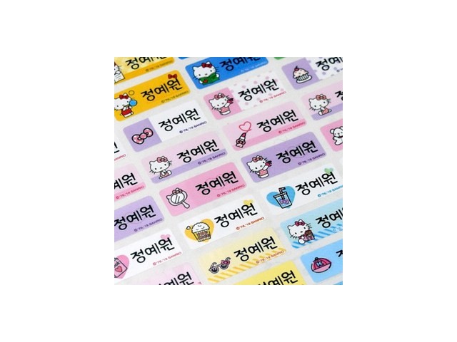 캐릭터이름스티커 종류별 특징 및 추천 완벽 가이드